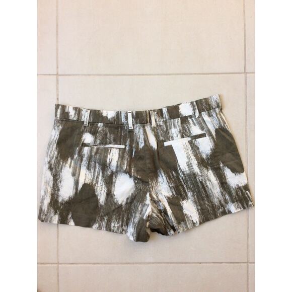 Khakis by Gap Summer Shorts Multicolor Print Mid Rise Stretch - Picture 5 of 8